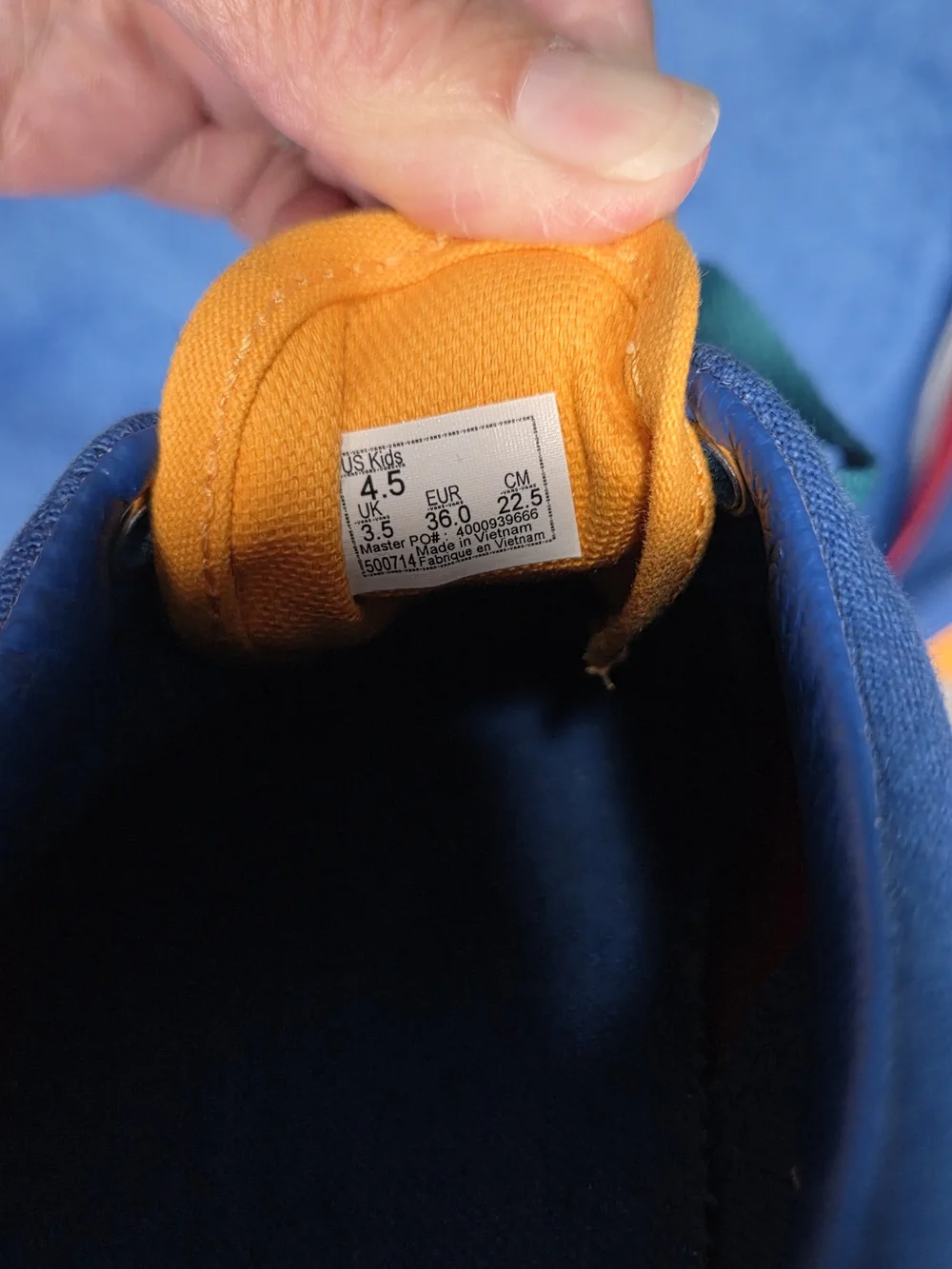 Vans Primary Colors Sneakers